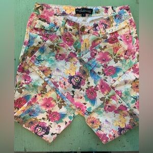 Floral Seductions Siren jeans Size 11